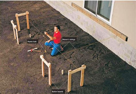 setting batter boards|How To Layout like a PRO with String and Batter Boards.